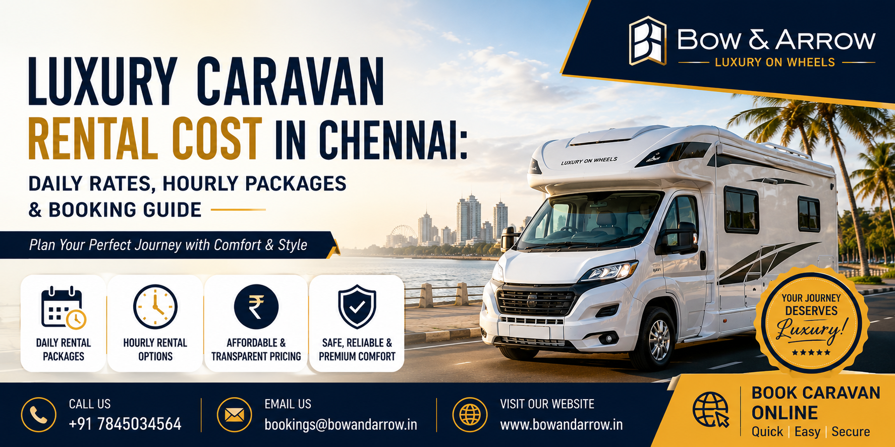 Luxury Caravan Rental in Chennai